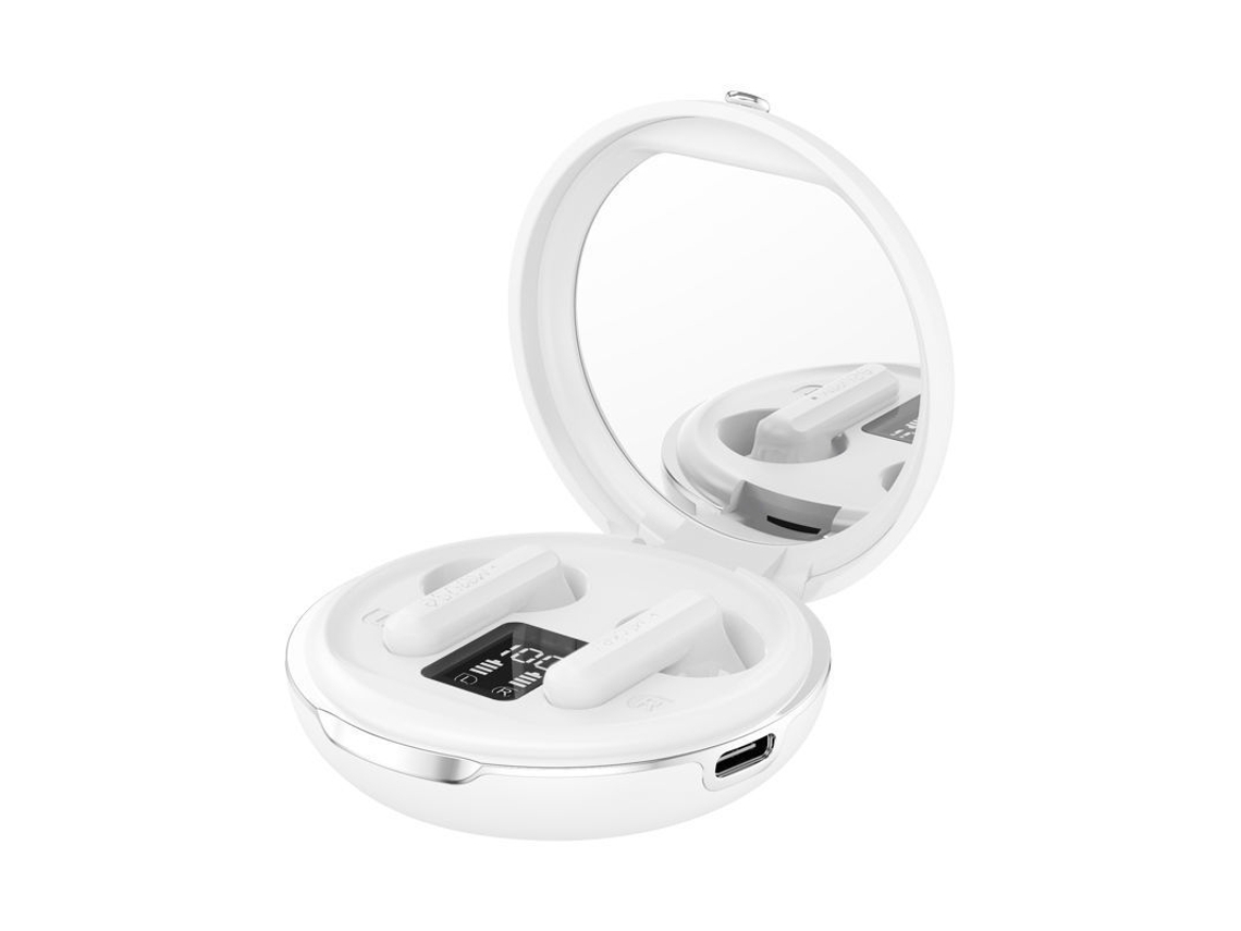 YEMAESRE Auriculares Bluetooth Blancos Sin Cronos