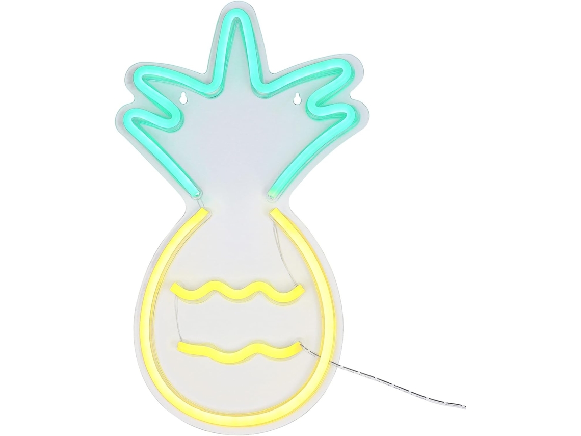 Lámpara De Mesa De Neón Con Forma De Piña, 0,8 Led, Patrón Creativo, Luz Decorativa Para La Habitación De Los Niños Y