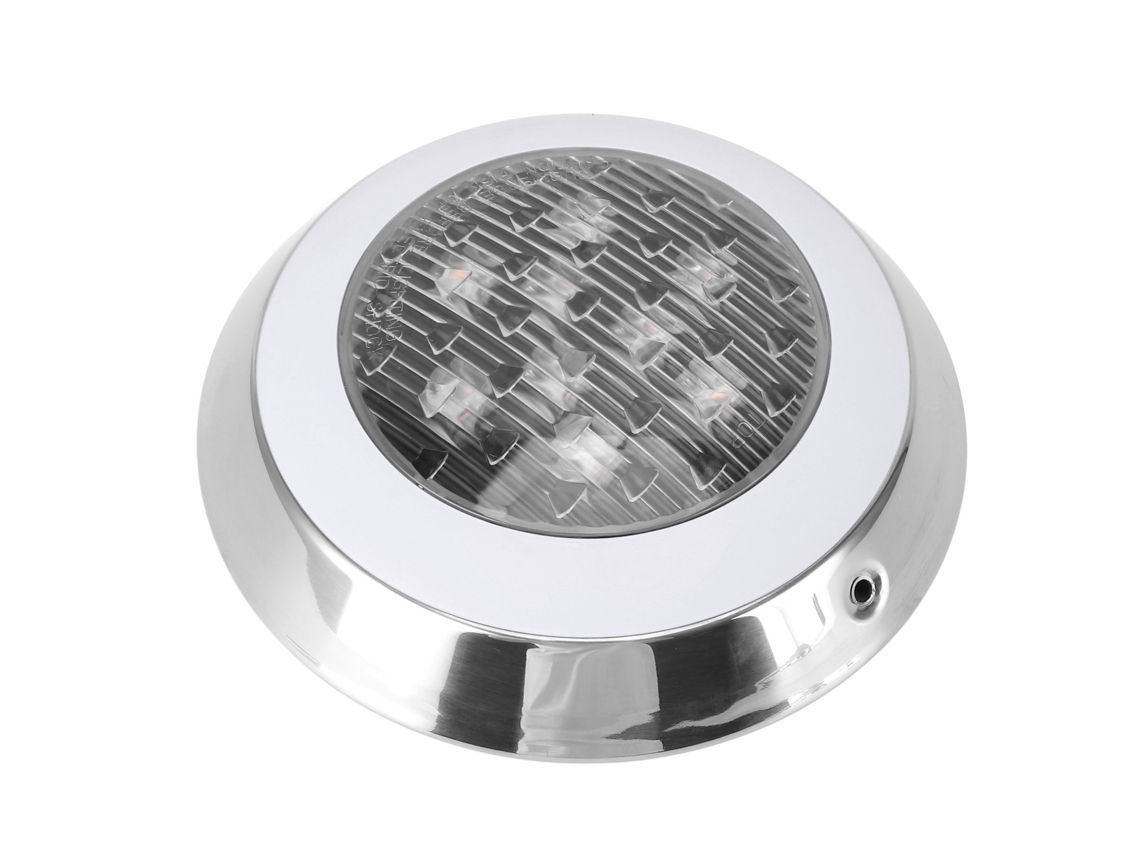 Foco de piscina empotrado (luz blanca impermeable 6000k)