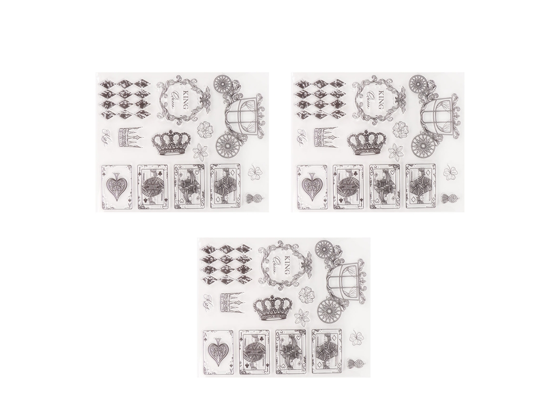 Sellos De Tpr Transparentes Reutilizables Para Scrapbooking Y Manualidades.