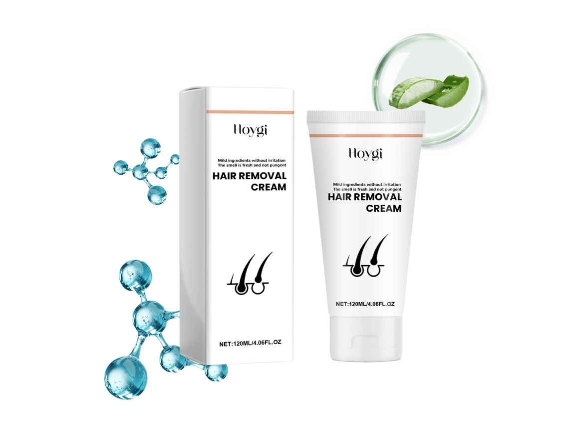 Crema depilatoria, fórmula suave e hidratante para una piel tersa, unisex, 120 ml.