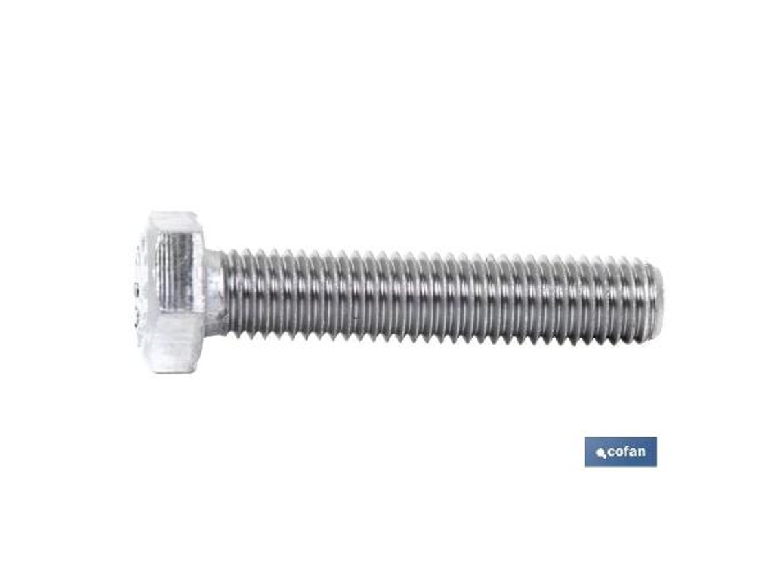 Din 933 m-16 x 50 inox a4   caja 25 unid.