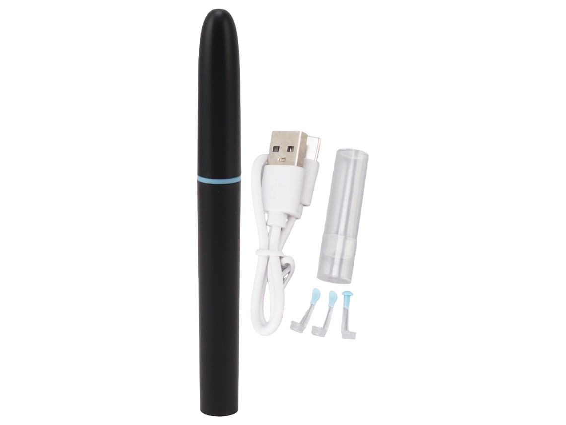 Ferramenta De Remoção De Cera Do Ouvido Com Câmera 2mp 1080p Led Silicone Otoscópio