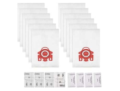 Substituição de sacos de pó 3d airclean para aspirador de pó miele fjm