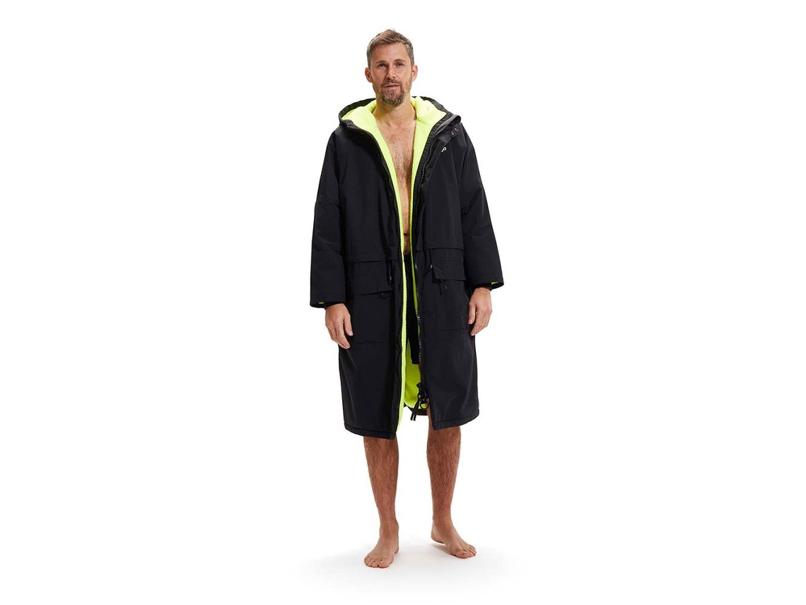 Mudando Robe Parka Openwater Preto Mspeedo