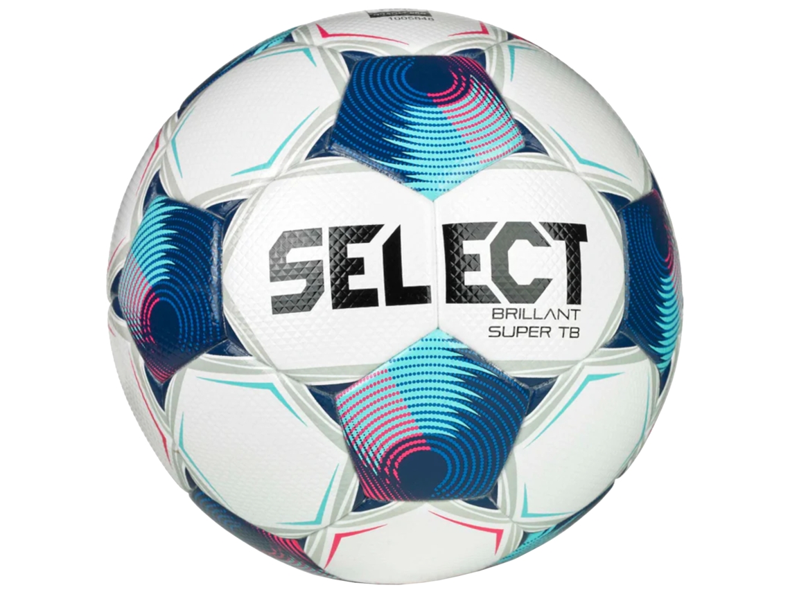 Balón Brilliant Super TB FIFA Quality Pro V25 100033, Unisex, Select Footballs (Blanco 5 EU)