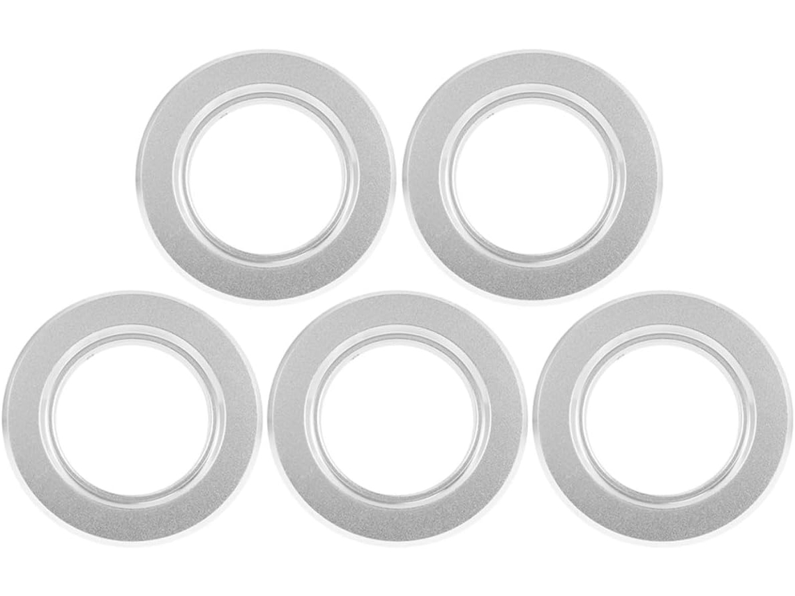 Anillo Anti-mordeduras Para Caja De Cría De Pájaros De Hierro Plateado