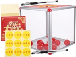 Caja Cúbica Para Boletos, Caja De Lotería Multifuncional, Caja Para Donaciones De Fiestas