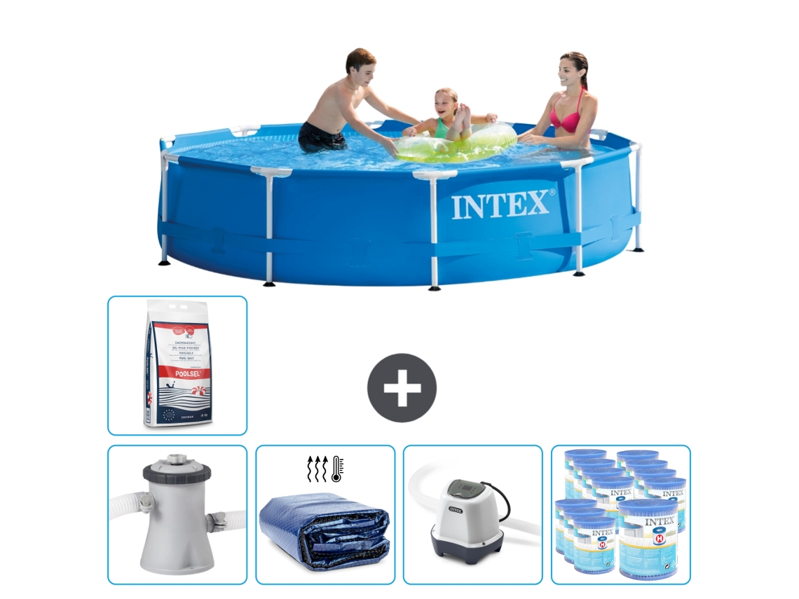 Piscina Tubular INTEX 28202GN-CB56 (4485 L - 305x76cm)