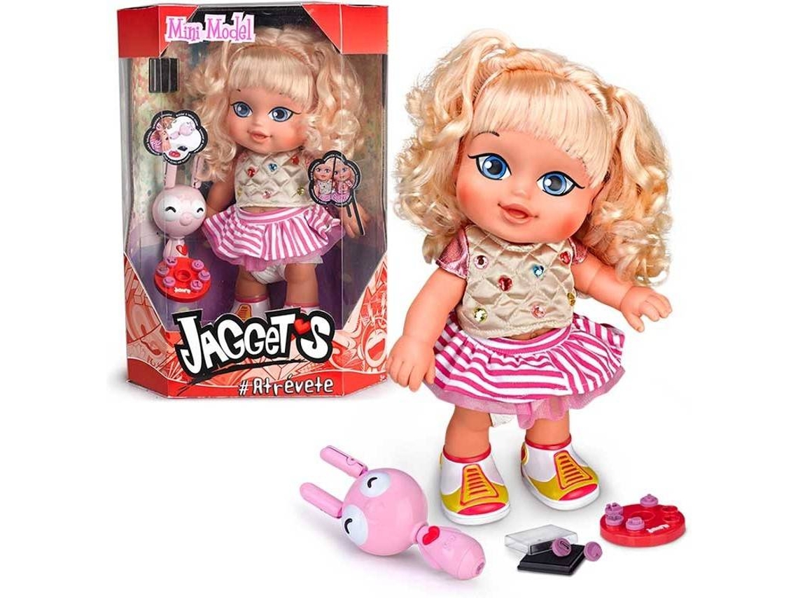 Muñeco FAMOSA Jaggets Mini Model Trenzador Tatuador (Edad Mínima Recomendada: 3años)
