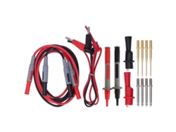 Kit De Prueba Para Multímetro Con Cables, Ganchos, Puentes De Cocodrilo Y Sondas Jt8012