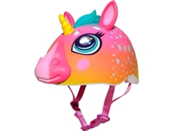 Casco de bicicleta para niños CPREME Super Rainbow Corn - 5+ (Talla: TU - Negro)