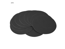 10 Lijas Redondas De 15 Cm (6 Pulgadas), Grano 180, Para Pulir Coches, Madera, Metal Y Plástico.