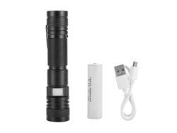 2026-linterna Led Recargable Usb Portátil Aluminio Impermeable Ultra Brillante Para Exterior Emergencia