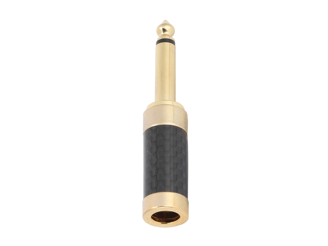Conector macho mono balanceado D2026n de 6,35 mm para reparación de cables de audio, micrófonos y altavoces.