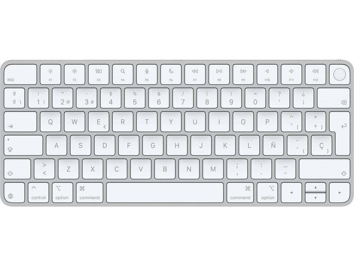 Teclado Inalámbrico Apple Magic con Touch ID (Español - Blanco)