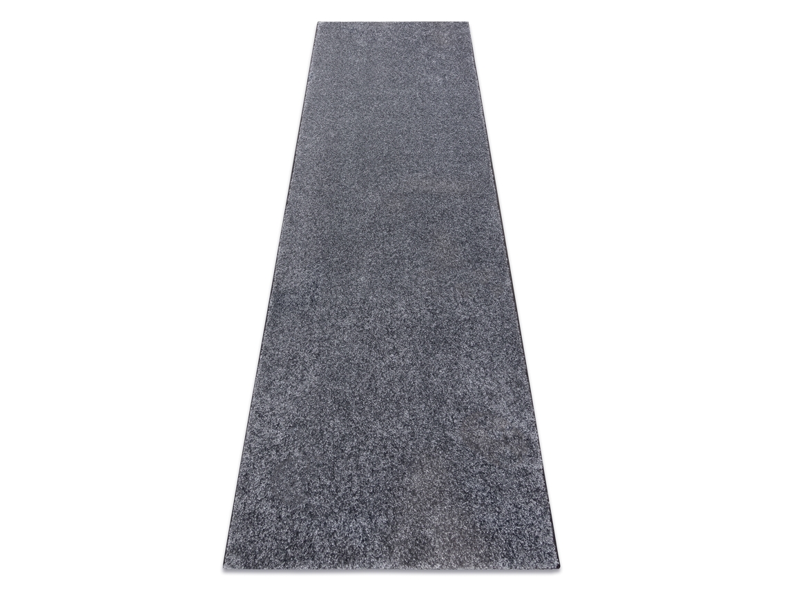 Alfombra de Pasillo Santa Fe Gris 97 Llanura Color Sólido (70 x 400 cm)
