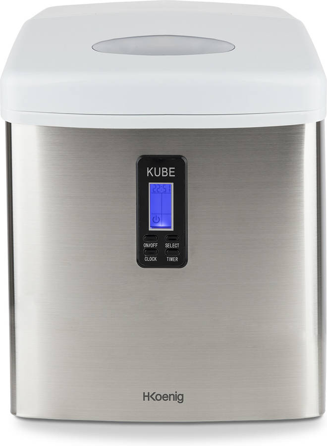 Máquina de Hielo H. KOENIG KB15 (100 W - 15 kg/24h)