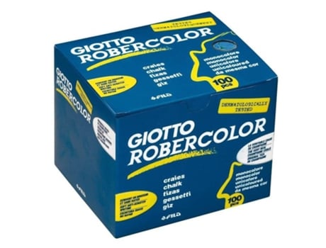 GIOTTO Tiza Redonda Antipolvo - Azul, 100