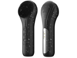 Escova Facial Elétrica de Silicone Vibração Aquecida Esfoliante Limpeza Profunda Escova de Massagem Facial GERTIZ