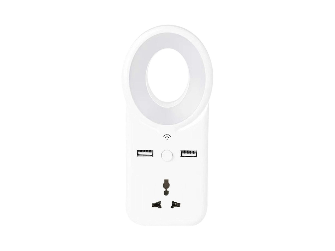 Luz nocturna LED inteligente con sensor, luz nocturna para dormitorio con enchufe, luz nocturna inteligente con enchufe. Rosewell