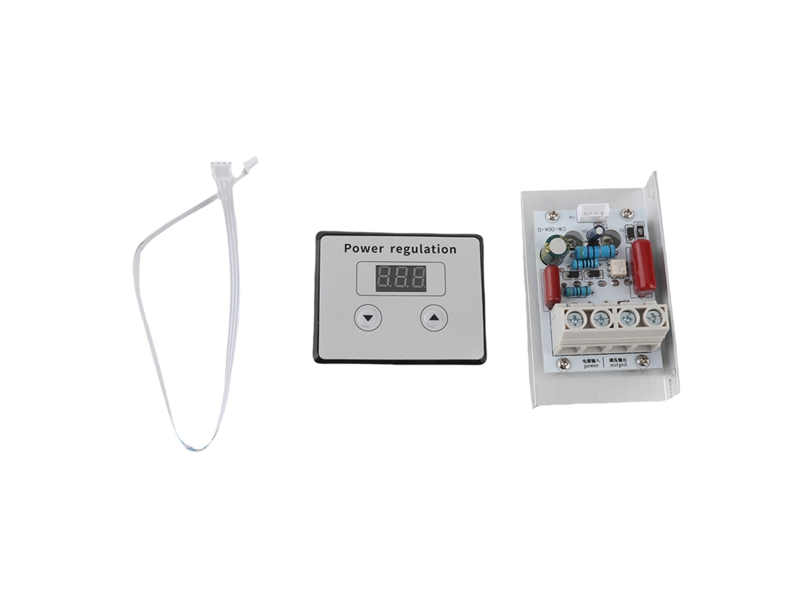 Regulador de voltaje digital SCR 10000W, control de velocidad, atenuador, termostato, CA 220V 80A