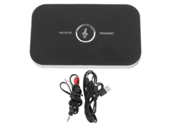 Adaptador De Música Bluetooth Inalámbrico, Transmisor Y Receptor Antiinterferencias, Plug And Play Para Tv, Pc Y Altavoces.