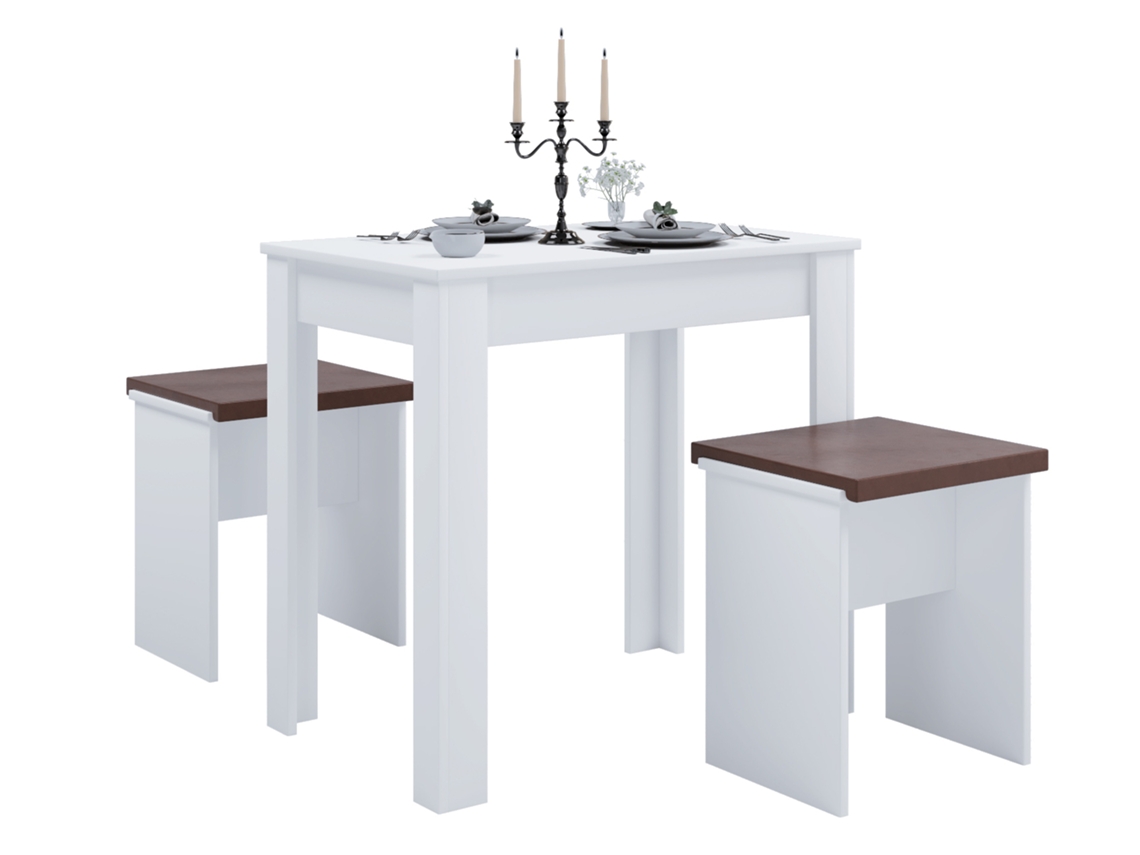 Juego de comedor de madera Esal L Vcm Table Group