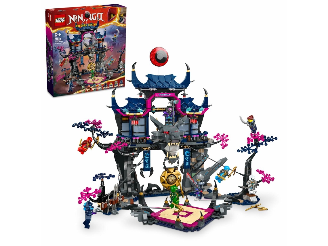 Juego De Construcción Lego Máscara De Lobo Sombrío Dojo (plástico - Niños)