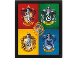 Marco lenticular 3d PYRAMID Harry Potter Colourful Crests