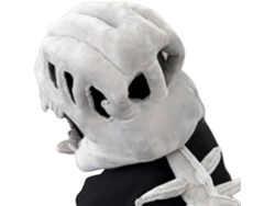 Disfraz de dinosaurio para Halloween | Tiara de peluche con esqueleto espinoso para cosplay | Ac Gokoco