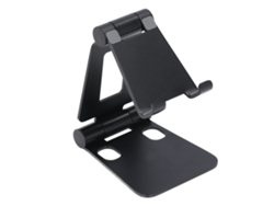 Soporte De Teléfono Ergonómico Silicona Ecológica Estable Para Escritorio Negro