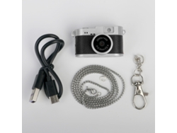 (negro - 32 Gb) Mini Cámara, Grabación De Video, Flash Led, Pantalla Ips De 1,47 Pulgadas, Múltiples Filtros