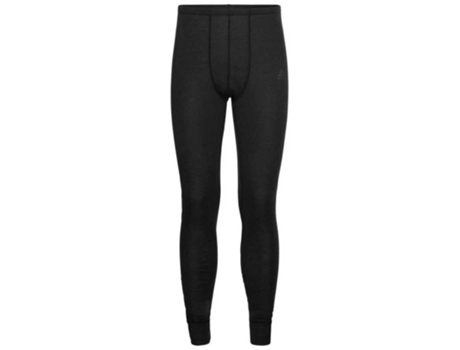 Ropa interior para Hombre ODLO Bottom Long Active Warm Eco Negro para Esquí (S)