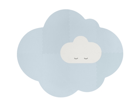 Large Dusty Blue Cloud Playmat
