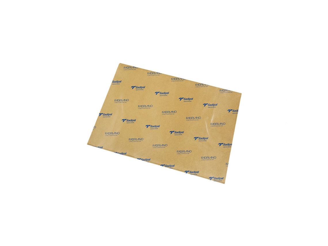 FABRIANO Papel de Seda 50 x 75 cm Marrón Pack de 26 Unidades