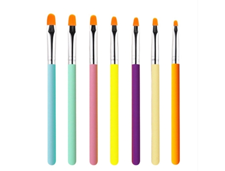 Pinceles Para Decoración De Uñas, Pincel Para Esculpir Uñas Para Salón En Casa, Bricolaje, Con Pincel, Estilo 4 ZMDECQNA 7 Un