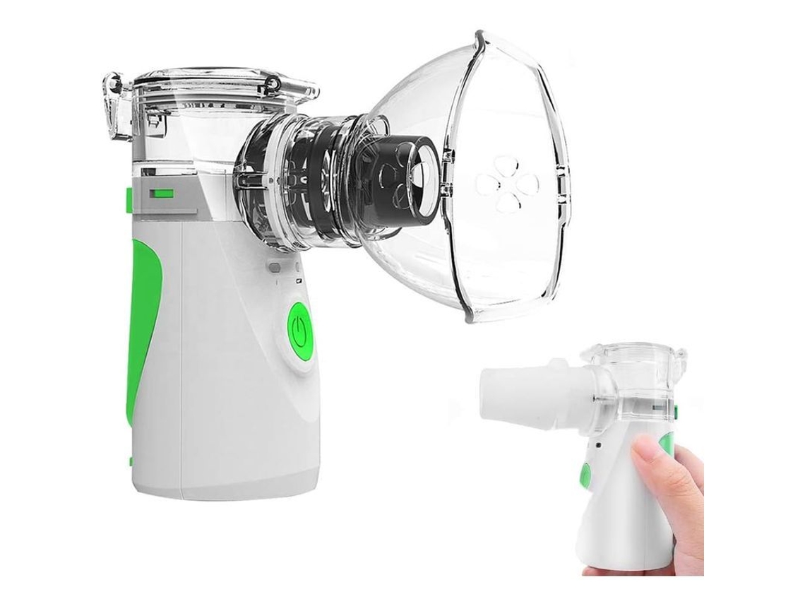 Inhalador Portátil De Malla, Nebulizador Ultrasónico Silencioso Para Niños Y Adultos Con Mascarilla.