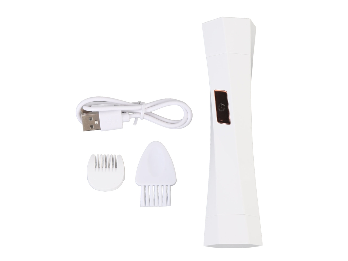 Depilador Eléctrico De Cabeza Dual Ipx7 Resistente Al Agua 2 En 1 Para Mujer Recortador De Pelo Axilar