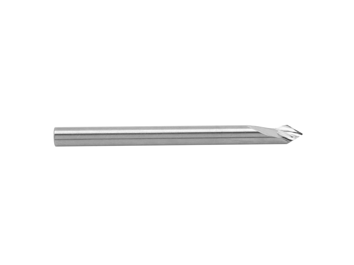 Fresa De Grabado De 3,175 Mm Y 60°, Acero De Alta Velocidad, Herramienta Para Trabajar La Madera.