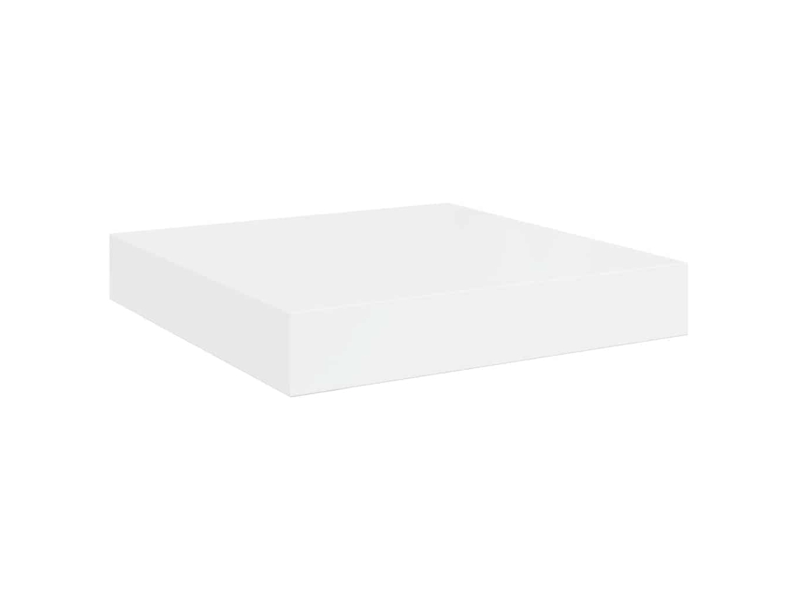 Maison Exclusive - Estante Flotante De Pared Blanco Brillante Mdf 23x23,5x3,8 Cm