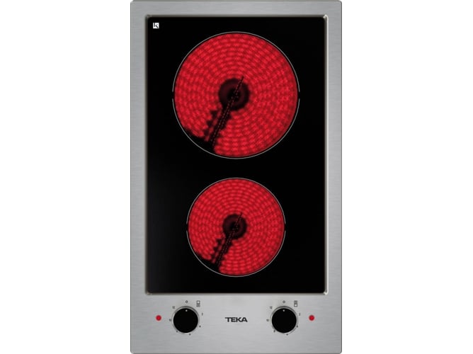 Placa de Vitrocerámica TEKA EFX 30.1 2H (Eléctrica - 30.5 cm - Inox)
