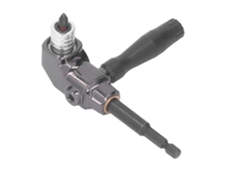 Adaptador De Destornillador De Ángulo Rectangular De 90 Grados Con Mango De Abs Para Taladros Y Herramientas Eléctricas.