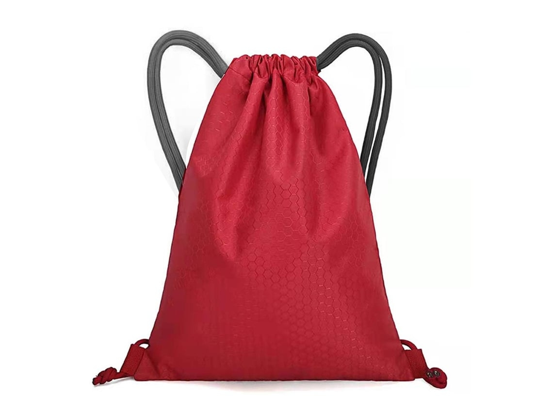 Mochila verde con cordón, bolsa de gimnasio ELISEFASHION (Corda Sack)