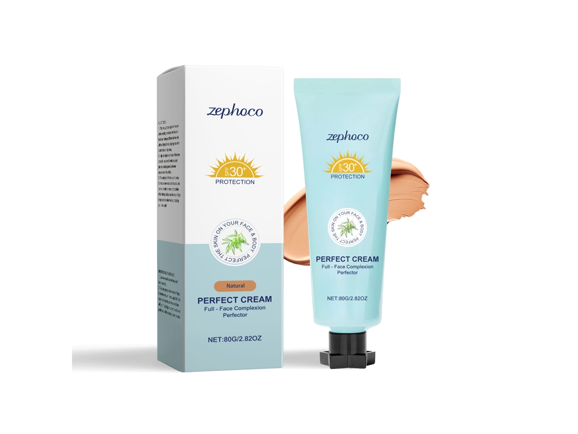 Crema hidratante con protector solar SPF 50 Color natural