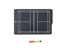 Pizarra magnética recargable de 16 pulgadas para entrenamiento de bádminton, portapapeles táctico para entrenadores - Digitallab