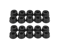 20 Fundas Protectoras De Goma Duraderas Para Los Extremos De Las Varillas De Billar Y Pool.