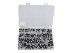 Kit De Accesorios Para Bricolaje (400 Condensadores Electrolíticos De Aluminio Smd, 24 Valores, 1 Μf-1000 Μf, 6,3 V-50 V)