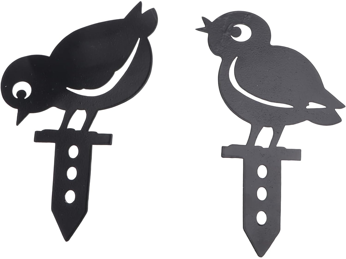 Juego de 2 soportes decorativos para suculentas en forma de pollo, con tapón y sin agujeros, decoración de pez, Mini Vayotoy