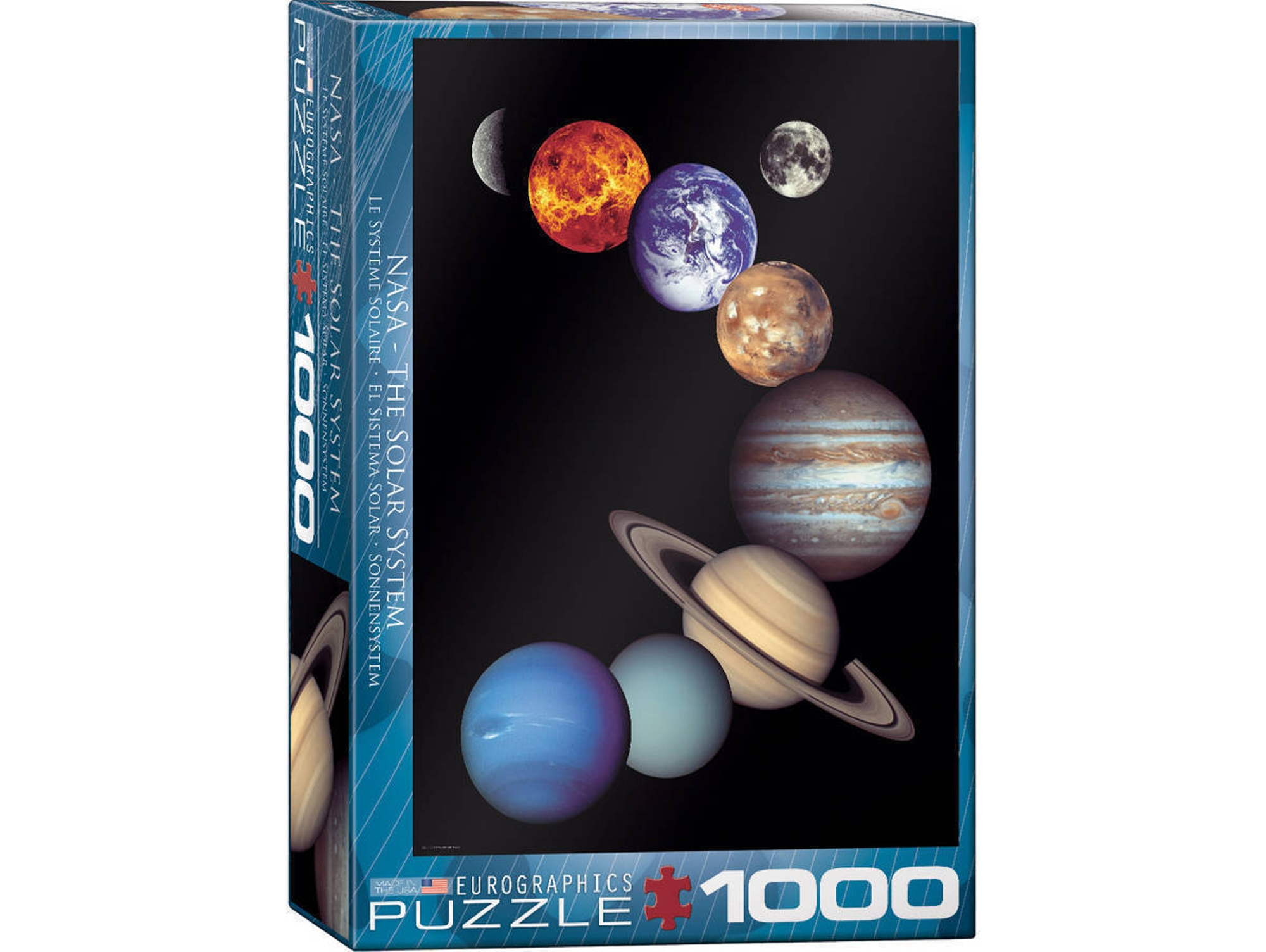 Puzzles EUROGRAPHICS NASA El Sistema Solar (1000 peças)